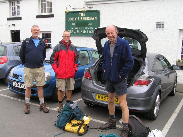 'Jolly Fishermen' Pat, John & Steve